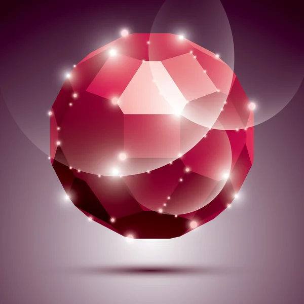 Boule de disco pétillante — Image vectorielle