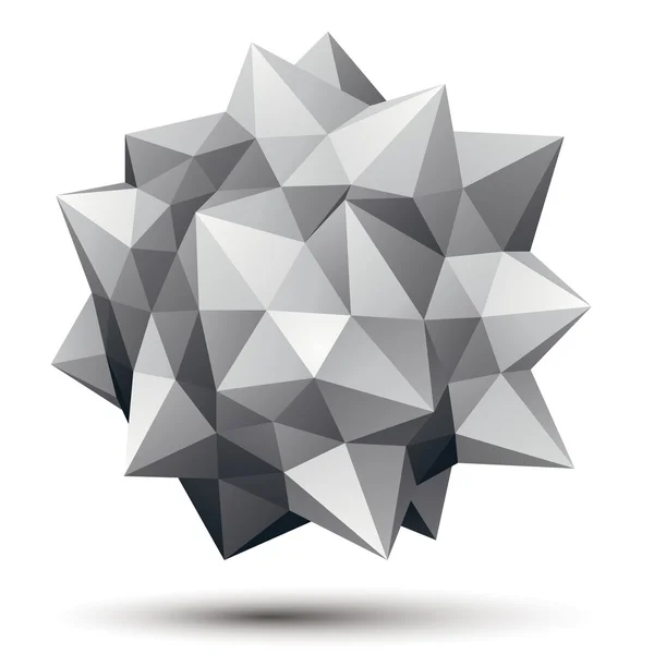 Elemento poligonal geométrico — Vetor de Stock