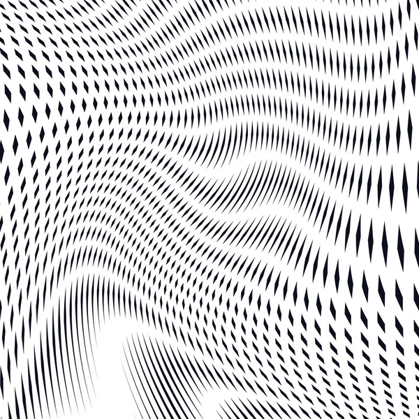 Hintergrund mit schwarzen chaotischen Linien — Stockvektor