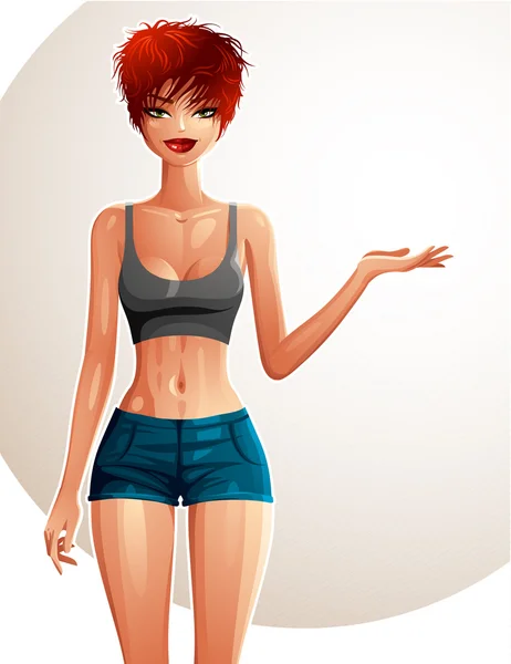 Sexy Fit Redhead