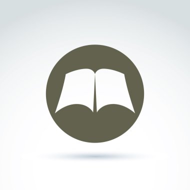 open book with blank sheets