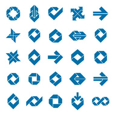 Soyut yaratıcı Icons collection