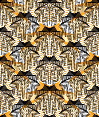 Grafik çizgileri ile sürekli desen