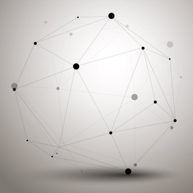 kafes geometrik çokgen öğe