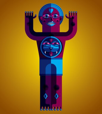 geometrik Kübizm stil avatar