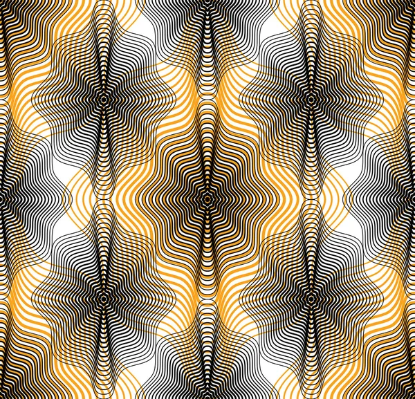 Ljusa stripy ändlösa overlay mönster — Stock vektor