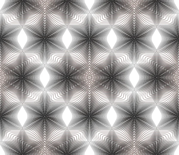 Grau trügerische abstrakte nahtlose Muster — Stockvektor