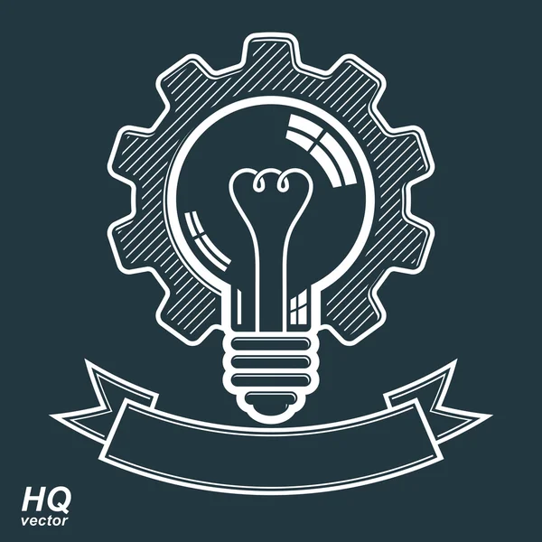 Ampoule de haute qualité — Image vectorielle