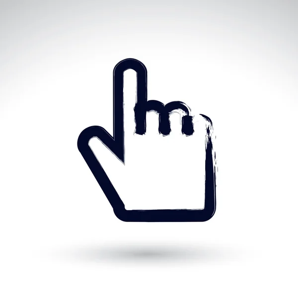 Point hand gesture — Stock Vector