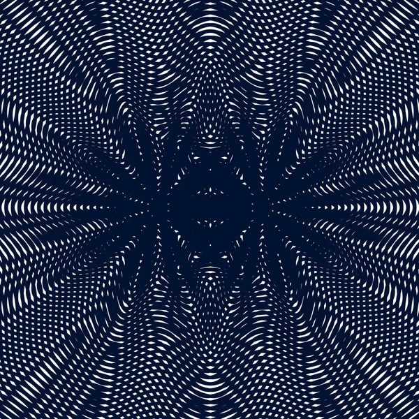 Op art, motif de meuble . — Image vectorielle