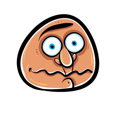 komik karikatür face