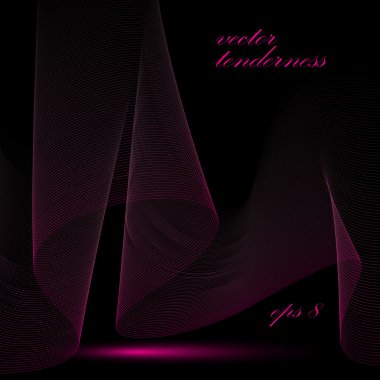 arka plan ile Bükülü Şeride