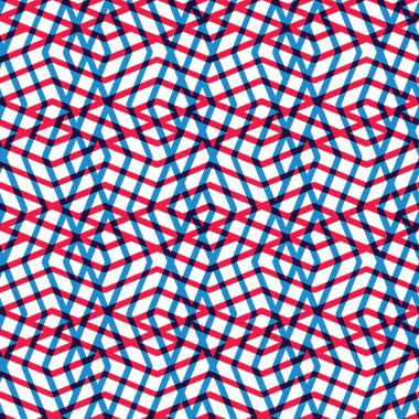 Geometrik dağınık çizgili seamless modeli