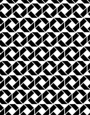Tek renkli sonsuz doku geometrik figürler ile