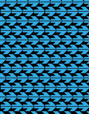 okları ile Seamless modeli. Vektör contra