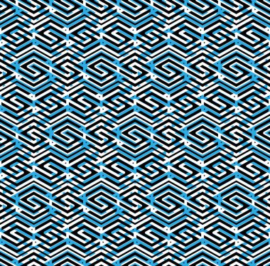 interweave hatları ile Seamless Modeli