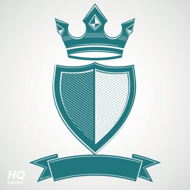 Hanedan Kraliyet blazon illüstrasyon