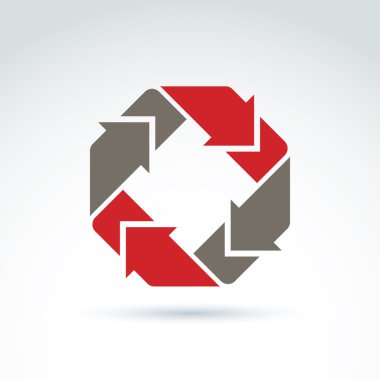 Dolaşım ve döndürme simgesi