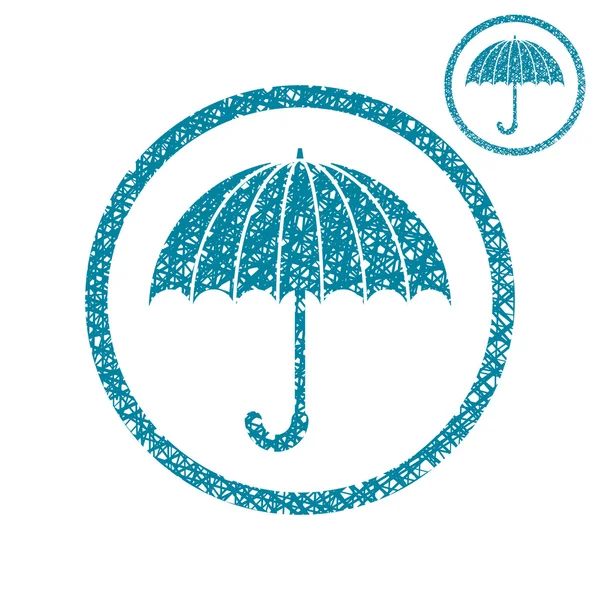 Иконка зонтика — стоковый вектор