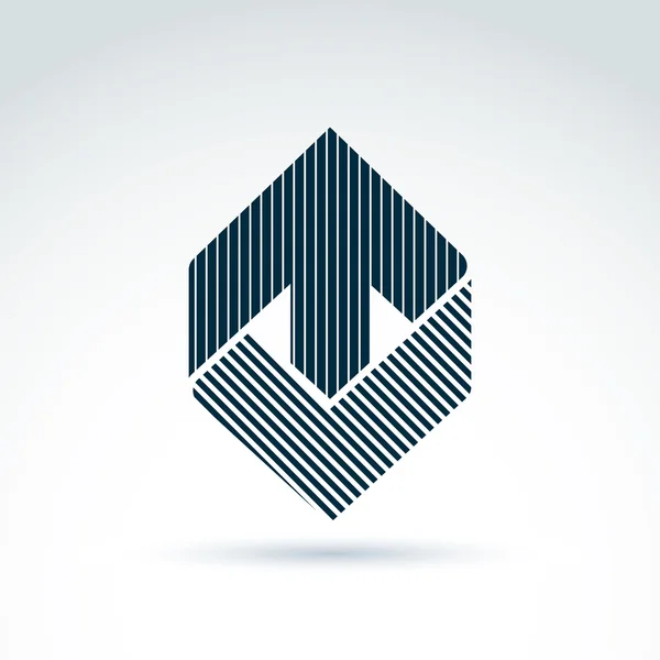 Firmy symbol geometryczny — Wektor stockowy