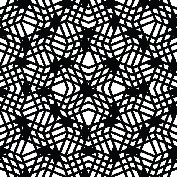 幾何学的な乱雑な裏地のシームレス パターン — ストックベクタ