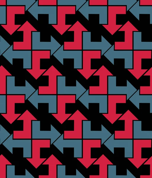 Heldere abstracte naadloze patroon — Stockvector