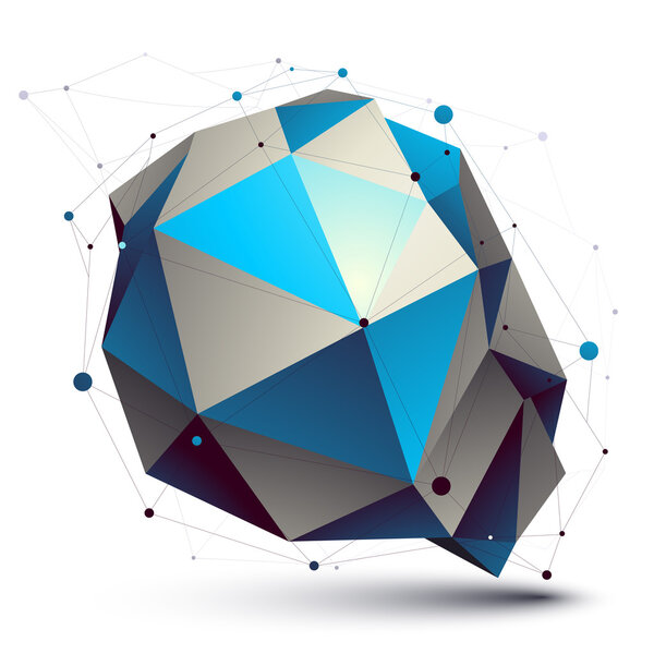 Красочный абстрактный объект дизайна
