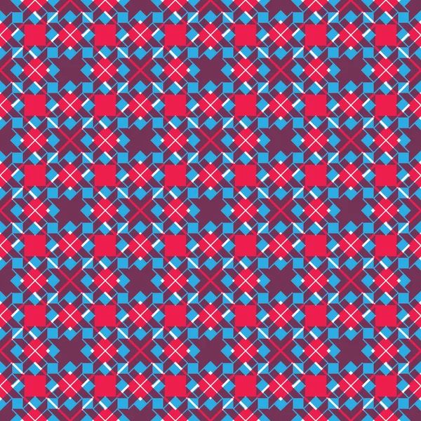 Bright stylized symmetric endless pattern — Stockový vektor