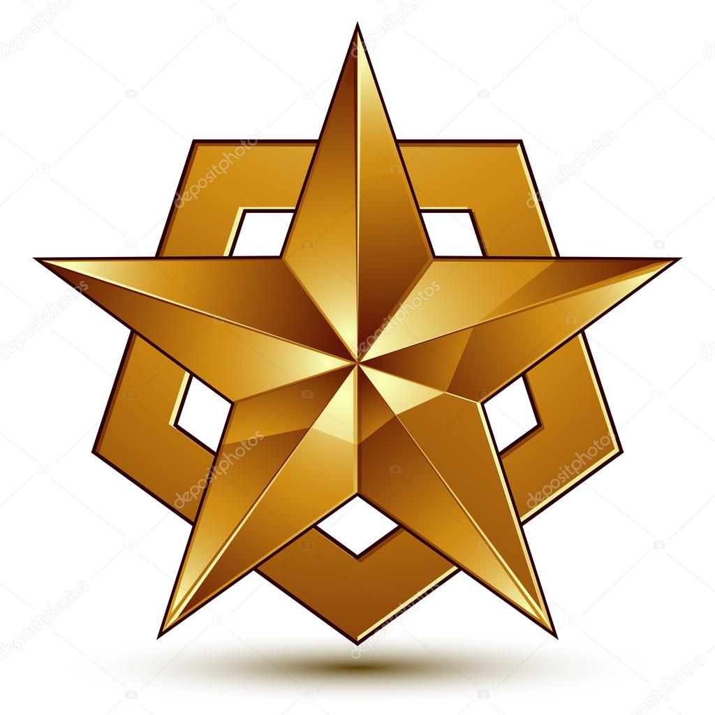 golden star emblem