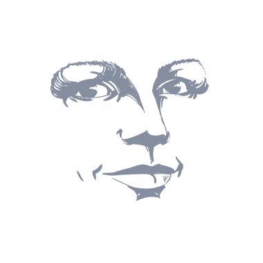 romantik çekici kadın silüeti