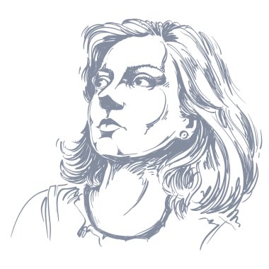 Beyaz deri çekici grafik vektör çizilmiş çizim