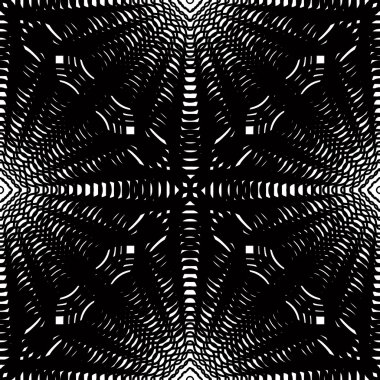 Geometrik tek renkli çizgili seamless modeli