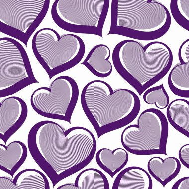 Sevgililer günü zemin, kalpleri sevgi dolu.