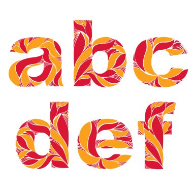 typescript with natural autumn pattern