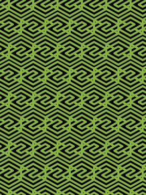 Geometric symmetric seamless pattern