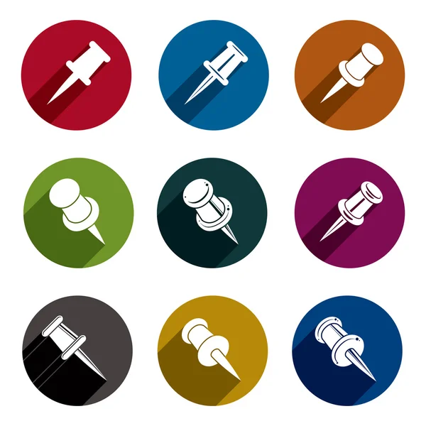 İğne Icons set itmek