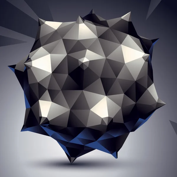 3D-moderne stijl abstract object — Stockvector