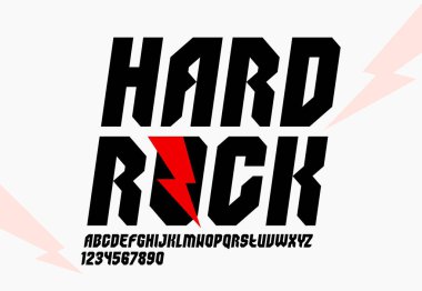 Logolar ve amblemler için kentsel devasa geometrik yazı tipi, asgari güçlü vektör yazı tipi, yuvarlak elemanları olmayan tipografi, sadece köşeler ve düz çizgiler geometri, italik sürüm.