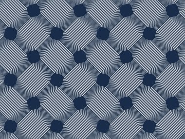 Metal ağsız desen, çelik iç içe geçmiş geometrik vektör sürekli soyut arkaplan, çelik kafes sonsuz duvar kağıdı..