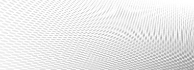 3 boyutlu perspektif vektörü soyut arka plandaki gri noktalar, noktalı desenli havalı tasarım, bilim teknolojisinin dalga akışı veya reklamlar için ticari boş şablon.