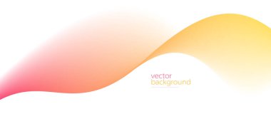 Yumuşak gradyan vektör soyut arkaplan ile akıcı renk eğrisi şekli, rahatlatıcı ve sakin sanat, kolay ve sakin resim.