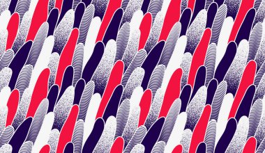 Soyut vektör pürüzsüz desen, bazı bitkilerin sonsuz motif arka planı biyoloji teması, biyoloji organizmaları ile kaplama sanatı şekiller gibi görünüyor.