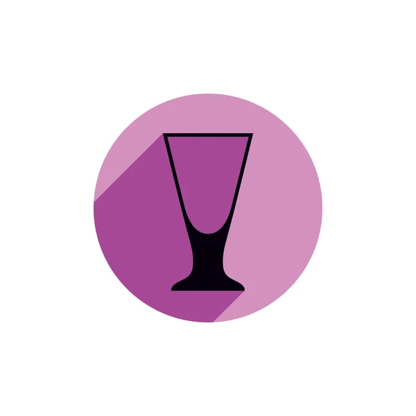 Alcohol drinken thema pictogram — Stockvector