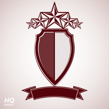 Beş yıldız ile şenlikli grafik kalkan