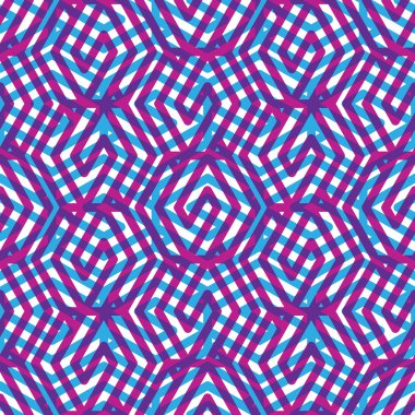 Geometrik dağınık çizgili seamless modeli