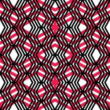 Geometrik dağınık çizgili seamless modeli