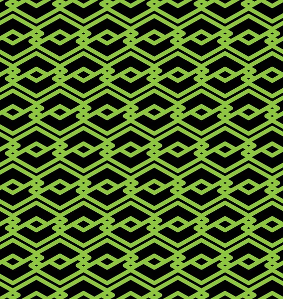 Black and green abstract seamless pattern