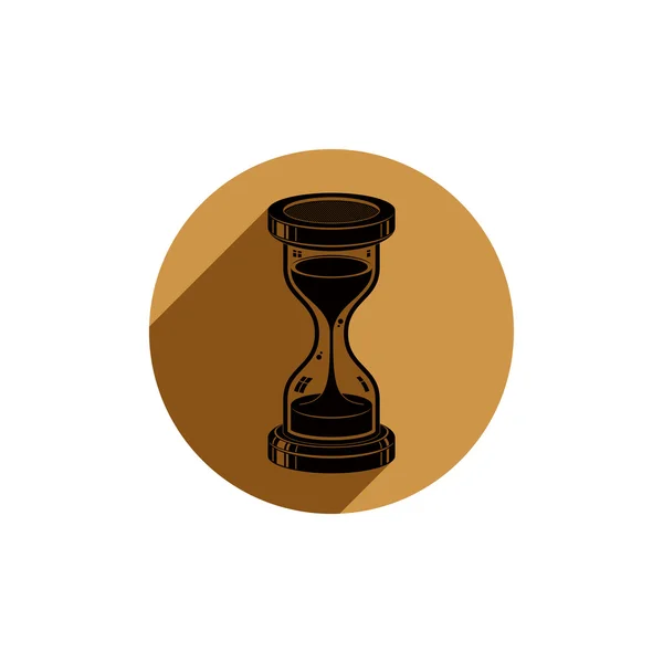 Reloj de arena simple a la antigua — Vector de stock