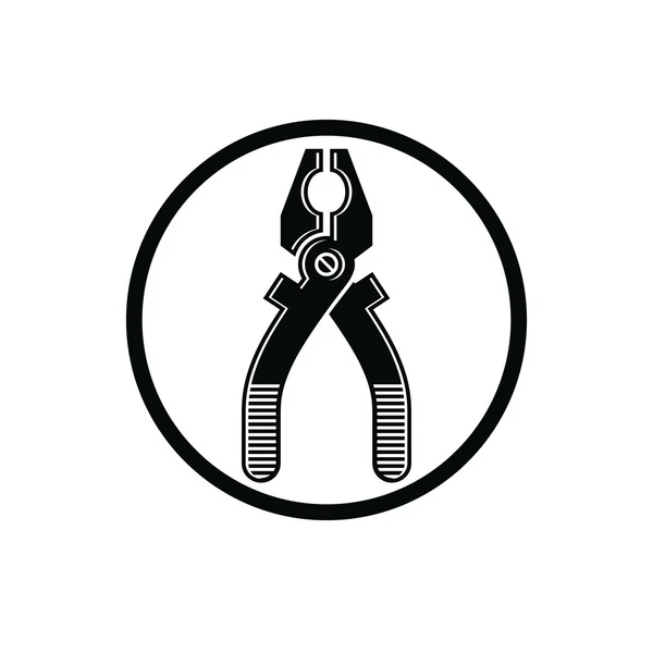 Pliers icon symbol — Stok Vektör