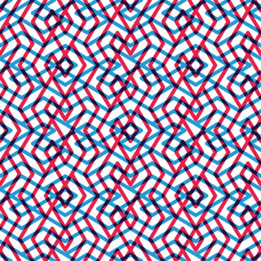 Geometrik dağınık çizgili seamless modeli